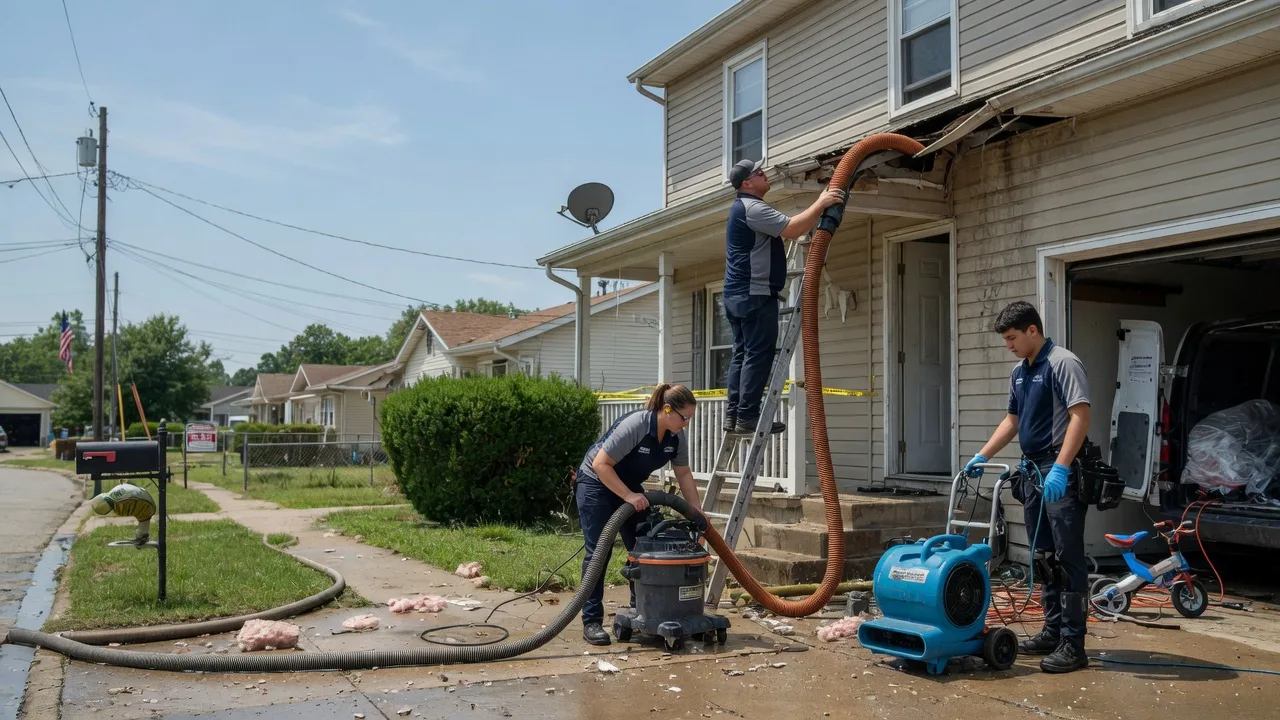 Water Damage Restoration in Briggs, TX near me